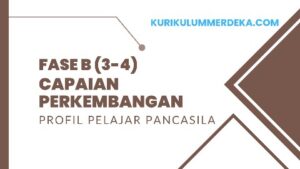 Profil Pancasila Fase B | Dimensi Elemen Kurikulum Merdeka - Kurikulum ...