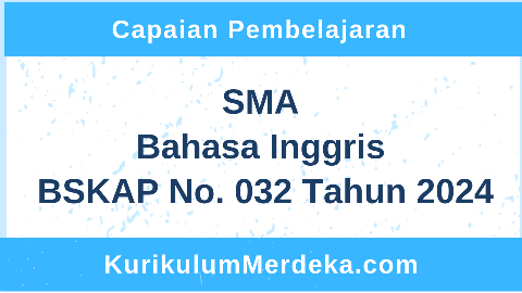 Capaian Pembelajaran Inggris SMA Kurikulum Merdeka