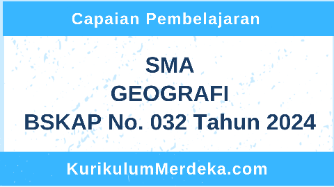 CP Geografi Fase SMA Kurikulum Merdeka