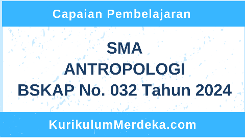 CP Antropologi Fase SMA Kurikulum Merdeka