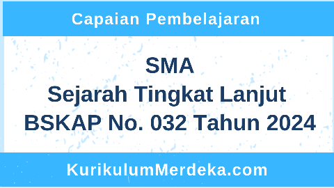 CP Sejarah Tingkat Lanjut Fase F SMA Kurikulum Merdeka