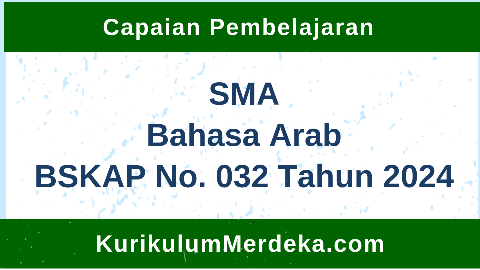 CP Bahasa Arab SMA Kurikulum Merdeka
