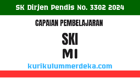 CP SKI Ibtidaiyah 2024 Pada Kurikulum Merdeka