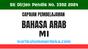 Bahasa Arab Kurikulum Merdeka pada Capaian Pembelajaran 2024