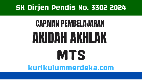 CP Akidah Akhlak Tsanawiyah