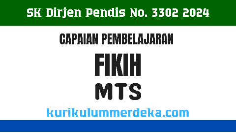 FIkih Tsanawiyah Kurikulum Merdeka Capaian Pembelajaran
