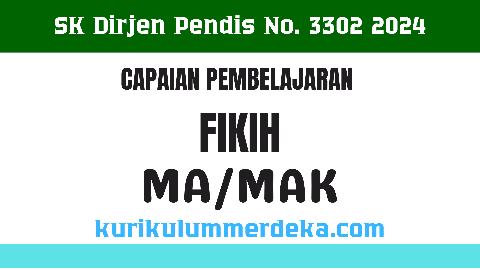Fikih Aliyah Kurikulum Merdeka Capaian Pembelajaran 2024
